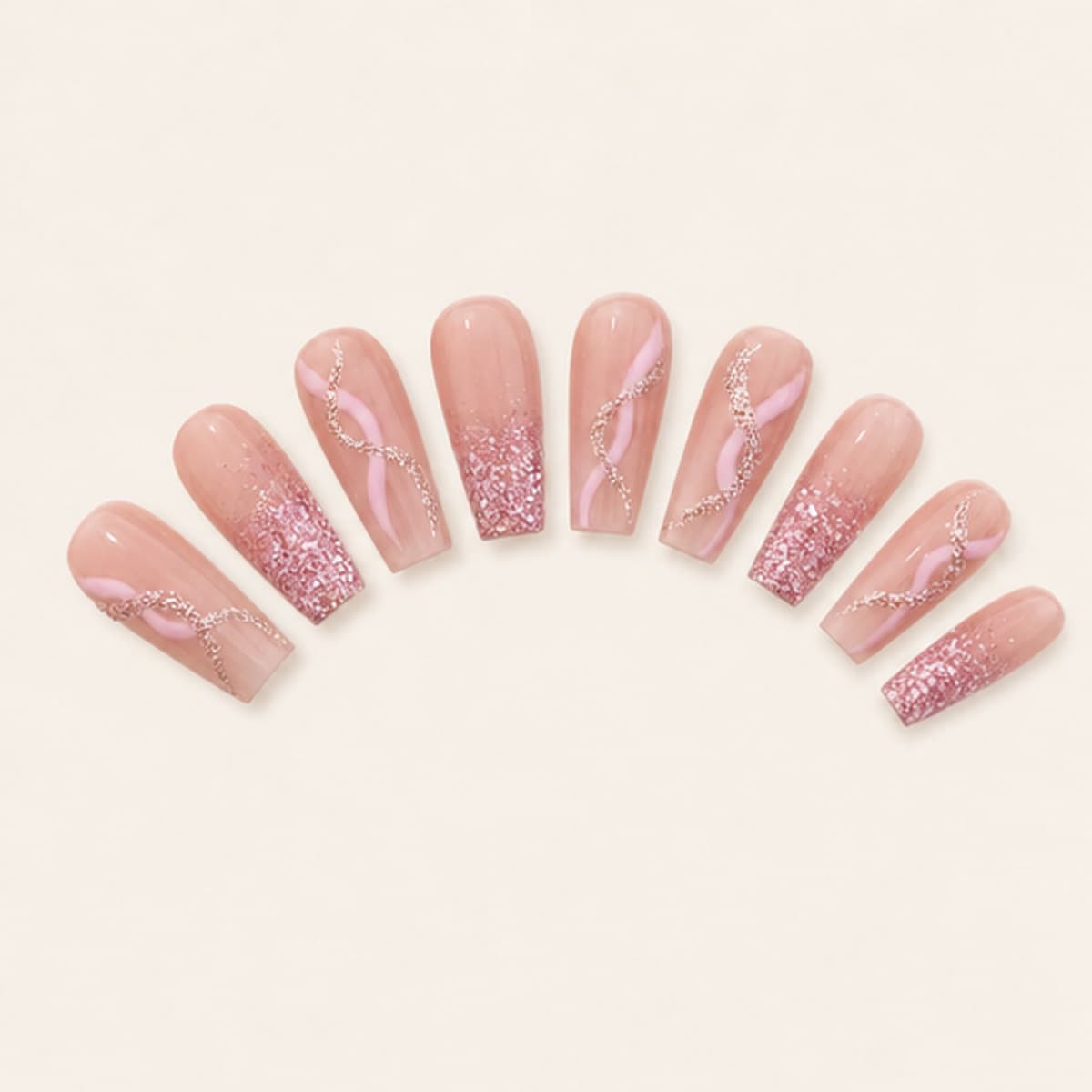 Ballet Rose complete product view on a warm ivory background