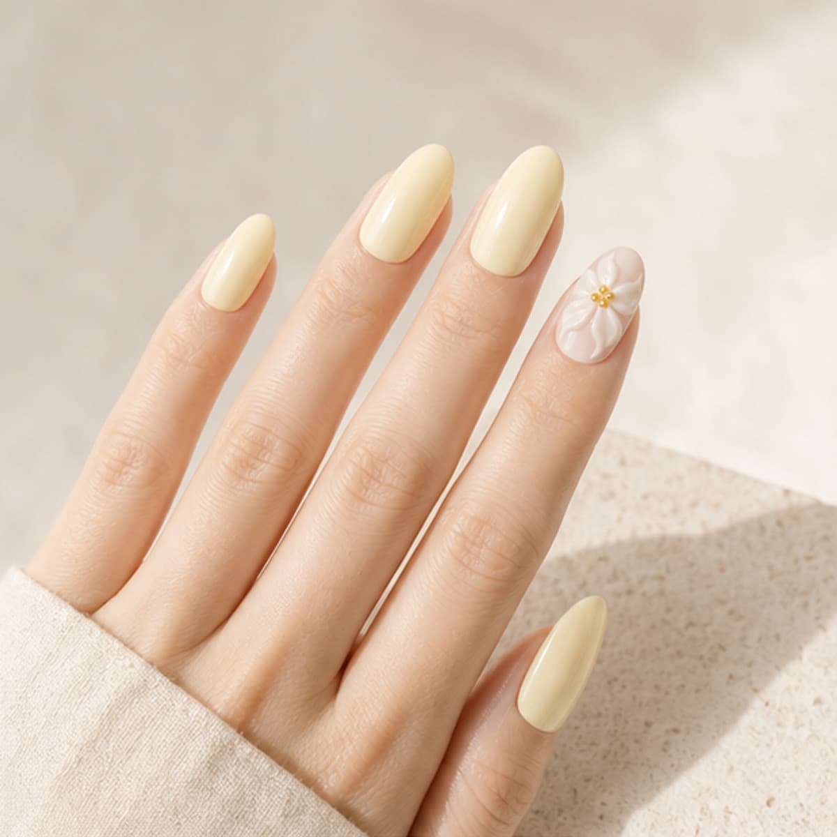 Mimosa shown in correct use in the Lunara editorial style