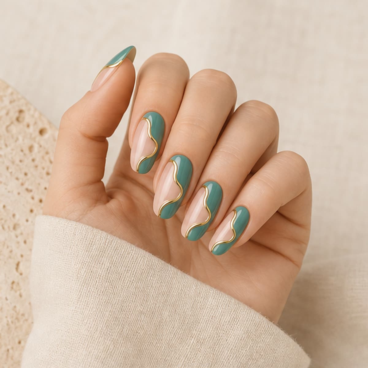 Onde Dorée shown in correct use in the Lunara editorial style