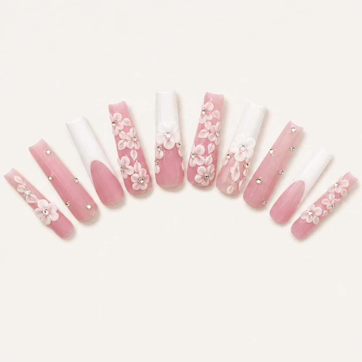 Perle Blanche complete product view on a warm ivory background