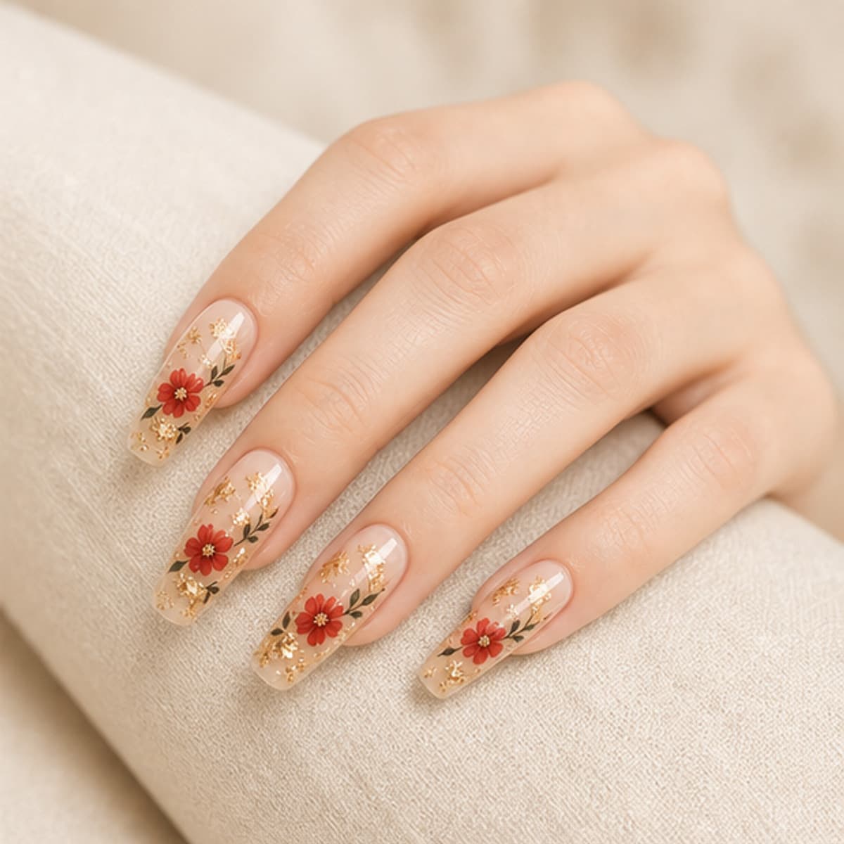 Rose Antique shown in correct use in the Lunara editorial style