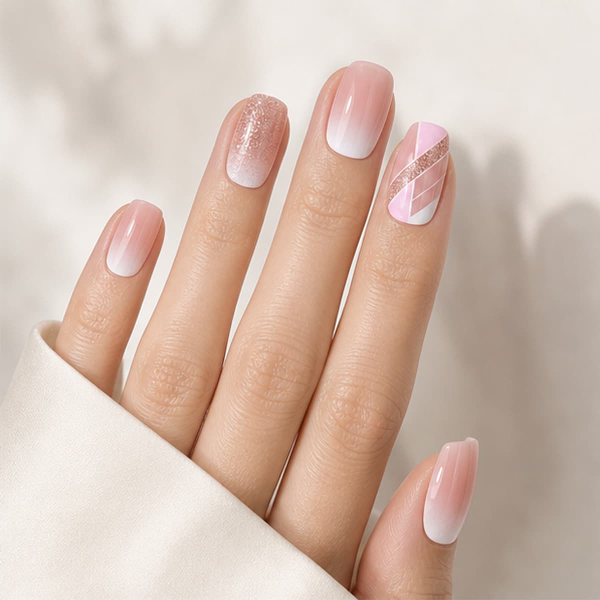 Rosée shown in correct use in the Lunara editorial style